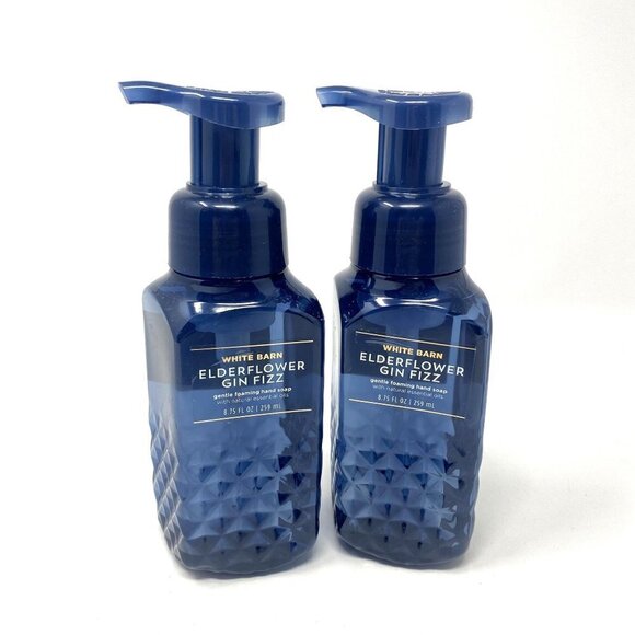 Bath & Body Works Foaming Hand Soap Elderflower Gin Fizz  8.75 oz 2-Pack - Picture 1 of 4